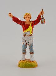 Santon Berger à la Lanterne - 6 cm