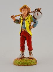 Santon Berger au Baluchon - 6 cm
