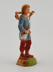 Santon Bêcheur - 6 cm