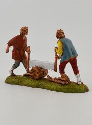Santons Bûcherons - 6 cm