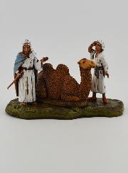 Santon Chameliers et Chameau Assis