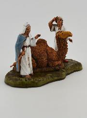 Santon Chameliers et Chameau Assis