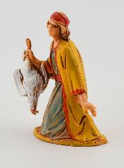 Santon Homme au Poulet - 6 cm