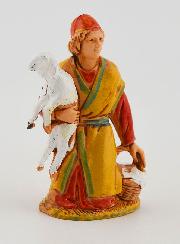Santon Homme et Agneau - 6 cm