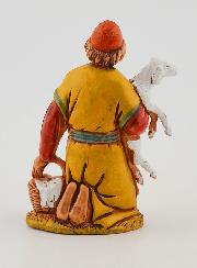 Santon Homme et Agneau - 6 cm