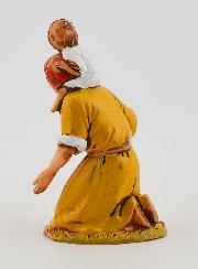 Santon Mendiante et son Enfant - 6 cm