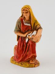 Santon Lavandière au Panier - 6 cm