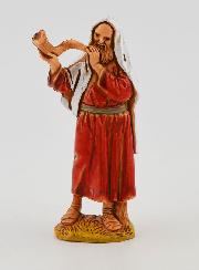 Santon Musicien Joeur de Shofar - 6 cm