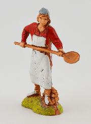 Santon Boulanger et sa Pelle à Pain - 6 cm