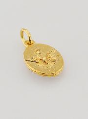 Médaille Bord Torsadé 15mm - Pape François