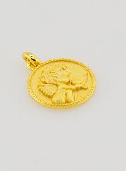 Médaille de Baptême Ange Gardien - 12mm