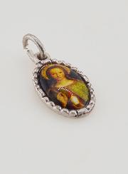Médaille Bord Torsadé 15mm - Sainte Marie Madeleine