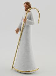 Sainte Famille Moderne Blanc & Or - 12cm