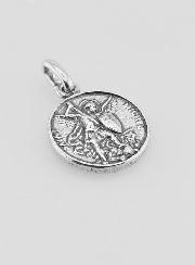 Médaille Saint Michel en Argent 925 Plaqué - 12mm