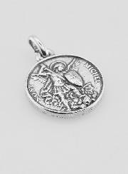 Médaille Saint Michel en Argent 925 Plaqué - 15mm