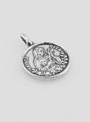 Médaille Sainte Rita en Argent 925 Plaqué - 15mm