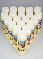 Lot de 20 Bougies de Neuvaine Pape Léon XIV à Lourdes