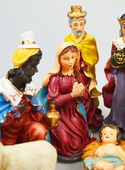 Crèche de Noël 8 Santons - 20cm