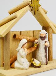 Crèche de Noël Nativité Sculptée - 20cm