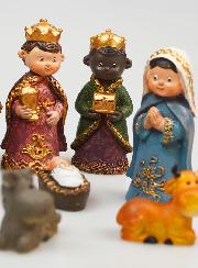 Crèche de Noël 8 Santons - 8cm