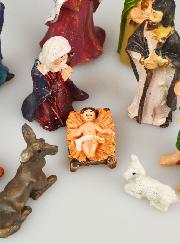 Crèche de Noël Scène 11 Santons - 7,5cm