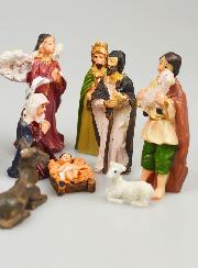 Crèche de Noël Scène 11 Santons - 7,5cm