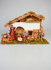 Crèche de Noël 6 Santons - 40cm