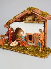 Crèche de Noël 6 Santons - 40cm