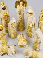 Crèche de Noël  10 Santons - 20cm