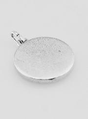 Médaille Sainte Thérèse en Argent 925 Plaqué - 18mm