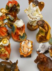 Crèche de Noël 11 Santons - 15cm