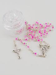 Chapelet en Perles Rose Enfant