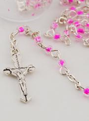 Chapelet en Perles Rose Enfant