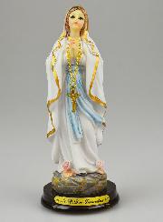 Statue Vierge Marie de Lourdes - 13cm