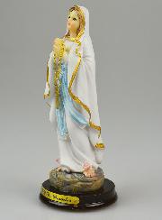 Statue Vierge Marie de Lourdes - 13cm