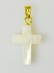 Pendentif Croix en Nacre