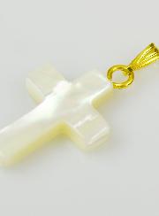 Pendentif Croix en Nacre