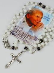 Chapelet Jean Paul II en Perles