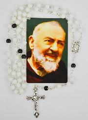 Chapelet Padre Pio en Perles