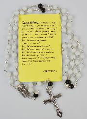 Chapelet Notre Dame de Lourdes en Perles