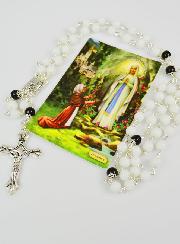 Chapelet Vierge de Lourdes en Perles