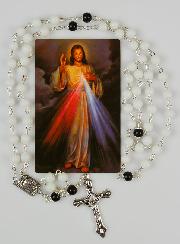 Chapelet Divine Miséricorde en Perles
