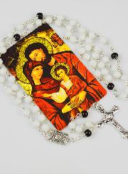 Chapelet Sainte Famille en Perles
