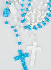 Lot Chapelet Bleu Chapelet Blanc