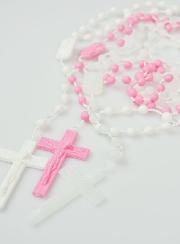 Lot Chapelet Fluo Chapelet Rose Chapelet Blanc