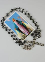 Chapelet Vierge Miraculeuse Perles Noires