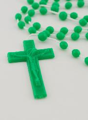 Chapelet Plastique Vert