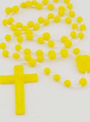 Chapelet Plastique Jaune