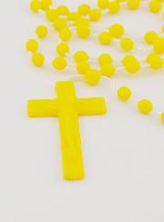 Chapelet Plastique Jaune