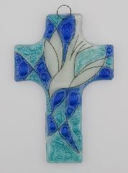 Croix de la Pentecôte en Verre
